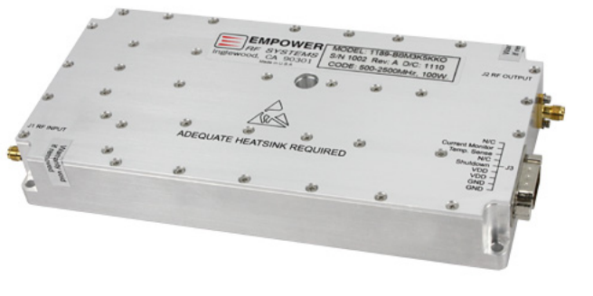 Усилительный модуль Empower RF Systems 1189 – BBM3K5KKO (500 - 2500 МГц, 100 Вт)