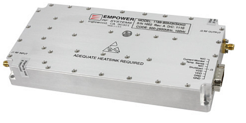Усилительный модуль Empower RF Systems 1189 – BBM3K5KKO (500 - 2500 МГц, 100 Вт)